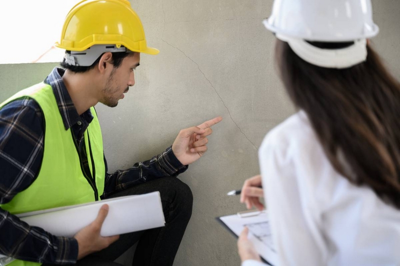 expert qui évalue le montant des réparations