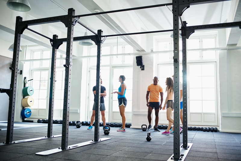 salle de sport et employés